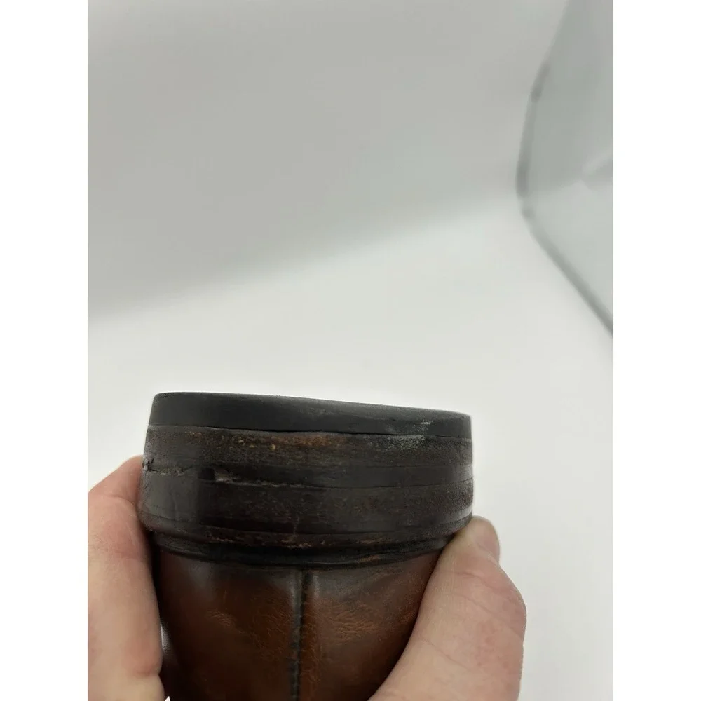 Lloyd And Haig Wing Custom Built Cap Toe Shoes 9 1/2 C/E Brown‎